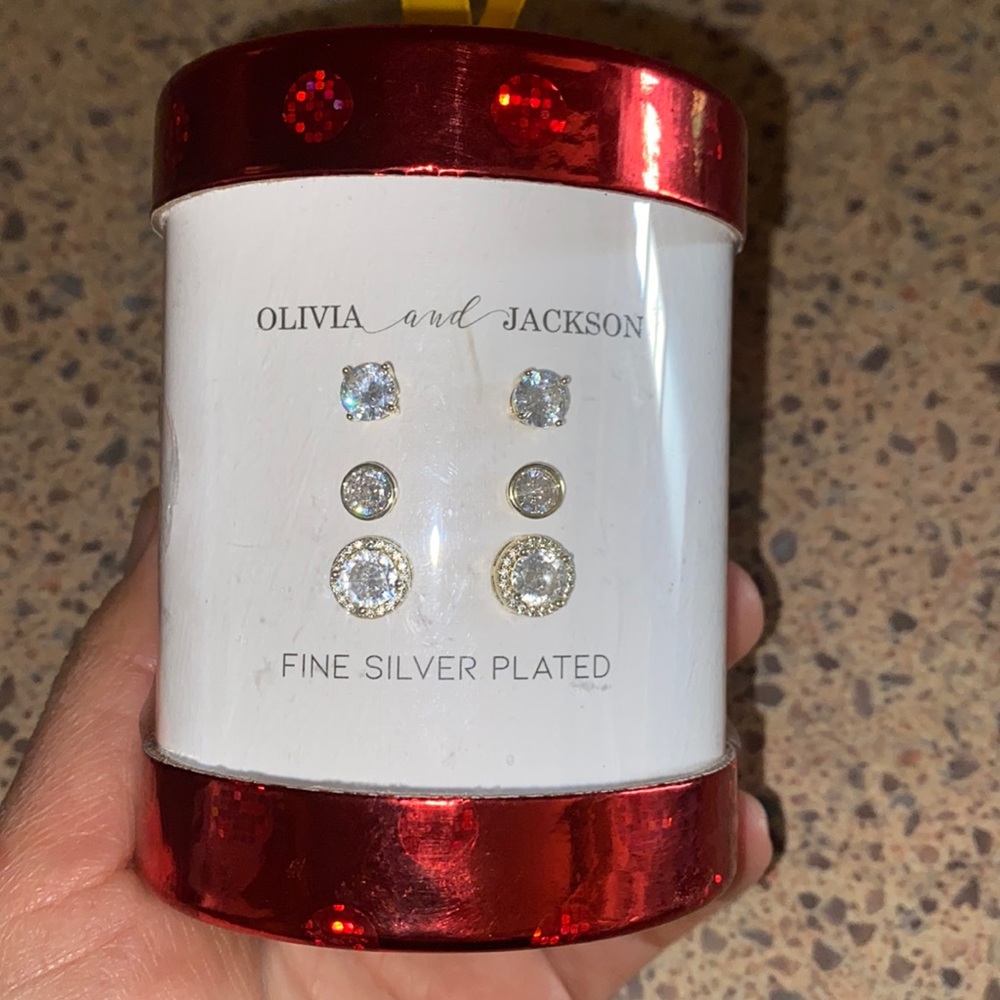 Olivia and Jackson earring set